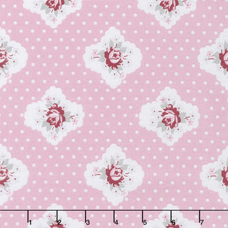 Rustic Romance - Cameo Pink Yardage