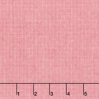 Creating Memories - Winter Woven Tinydot Red Yardage