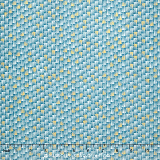Imperial Collection - Dusty Blue Metallic Yardage