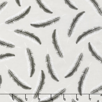 Chalk and Charcoal - Feathers Stone Yardage