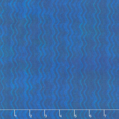 Calypso III - Waves Blue Yardage