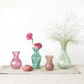 Debossed Glass Vases, Set of 4 Alternative View #5