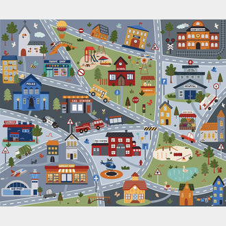 It Takes a Village - Play Mat Panel