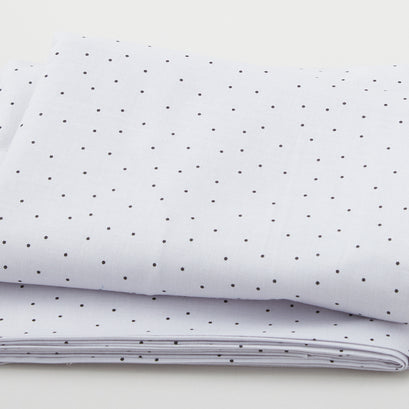 Wilmington Essentials - Pindots Gray/Black 3 Yard Cut