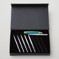 Sawyer Creek Artistry Interchangeable Crochet Hook Set - Lime/Slim Alternative View #1