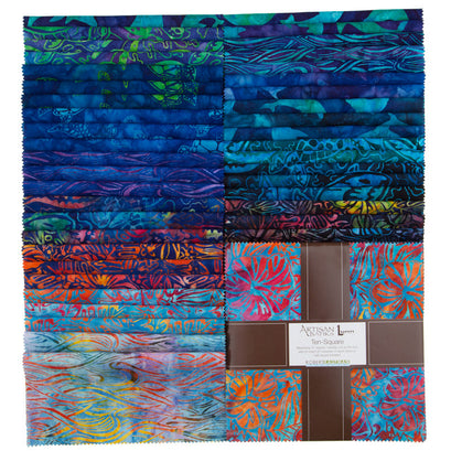 Artisan Batiks - Totally Tropical Ten Squares
