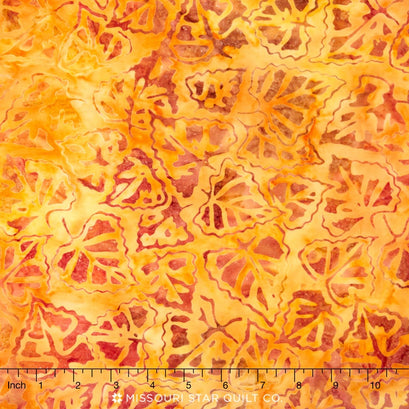 Artisan Batiks - Cornucopia 7 Packed Leaves Autumn Yardage