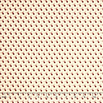 Americana II - Dots Red Yardage