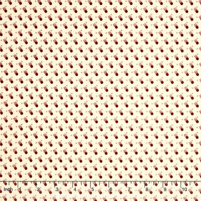 Americana II - Dots Red Yardage