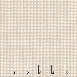 Farmhouse Flannels III - Small Check Cream Yardage