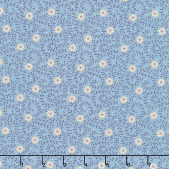 Sanctuary - Daisydream Pitch Blue Yardage