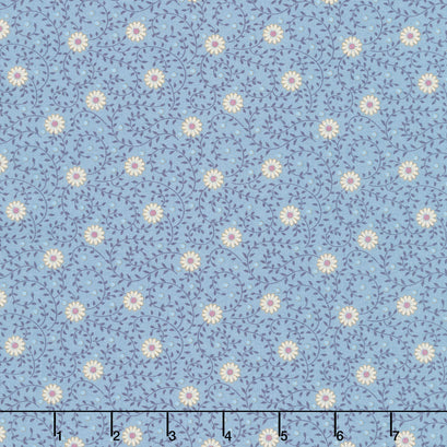 Sanctuary - Daisydream Pitch Blue Yardage