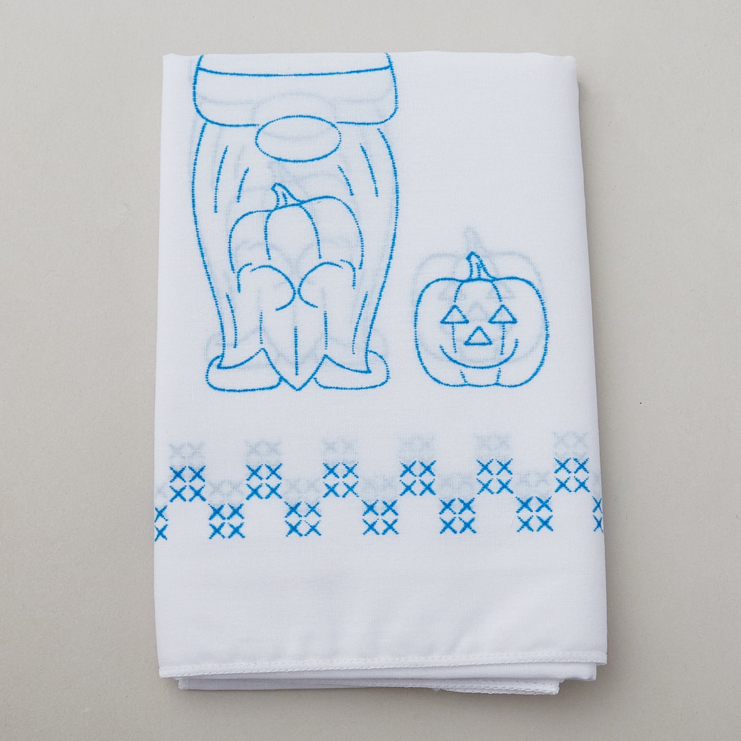 Halloween Gnome Embroidery Hand Towel Set Alternative View #2