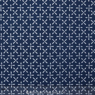 Greatest Adventure - Arrows Navy Yardage