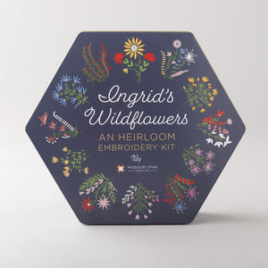 Ingrid's Wildflowers - An Heirloom Embroidery Kit by Missouri Star