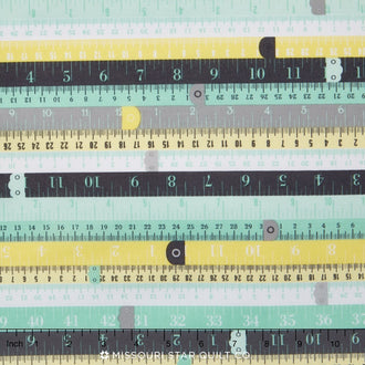 Sew Charming - Sew Rulers Mint Yardage
