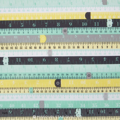 Sew Charming - Sew Rulers Mint Yardage