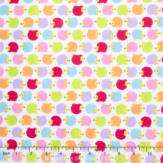 Wildflower Meadow - Hedgehogs Multi Yardage