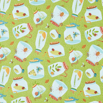 Backyard Bug Collector - Bug Jars Olive Multi Yardage