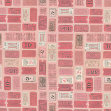 Eclectic Elements - Palette Red Tickets Yardage