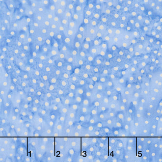 Tonga Batiks - Angelfish Mod Dot Sky Yardage