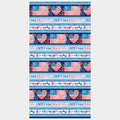 Faith, Family, Freedom - Americana Stripe Multi Yardage Alternative View #1