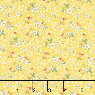 Serendipity - Fleuri Yellow Yardage