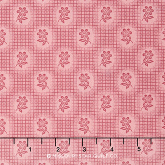 Amelia - Check Pink Yardage