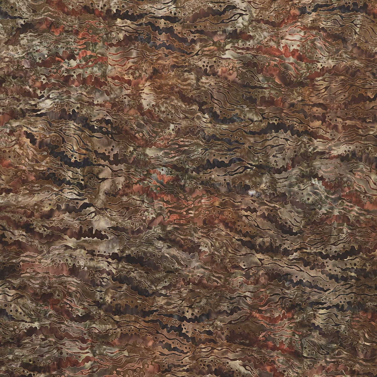 Artisan Batiks - Patterns in Nature - Squiggle Jungle Yardage Primary Image
