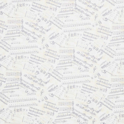 Sonata - Musical Scales Antique Yardage