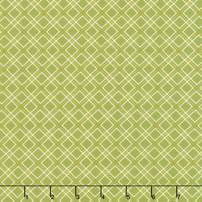 Feed My Soul - Geo Olive Yardage