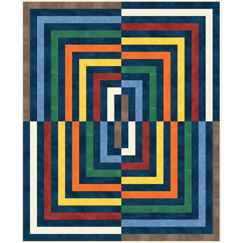 Cabin Ridge Palette Free Quilt Pattern by Natalie Crabtree
