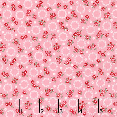 Windowsill Garden - Wreaths Camellia Yardage