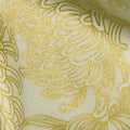 Imperial Collection 14 - Garden Colorstory Chrysanthemum Ivory Metallic Yardage