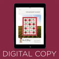 Digital Download - Strawberry Basket Quilt Pattern