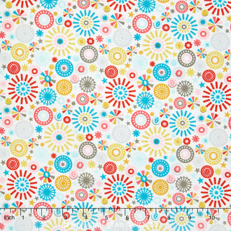 Girl Crazy - Petals Cream Yardage