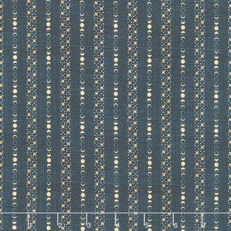 Starfall - Moon Phases Navy Yardage
