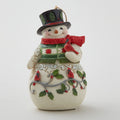 Jim Shore Heartwood Creek Snowman with Cardinal Ornament Primary Image