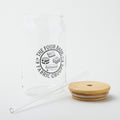 Missouri Star Quilter's Kitchen 16oz Can Glass Set