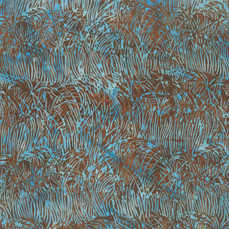 Oasis Batiks - Grass Brown Bronze Yardage