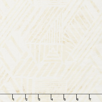 Tonga Batiks - Pearl Geo Lines Linen Yardage