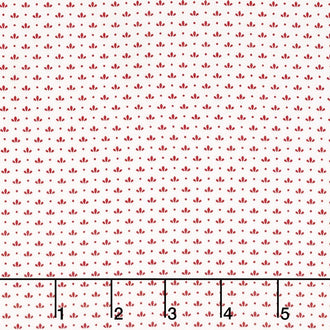 Windowsill Garden - Dots Red Yardage