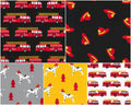 Fire Pups 5 Easy Pieces Fat Quarter Bundle