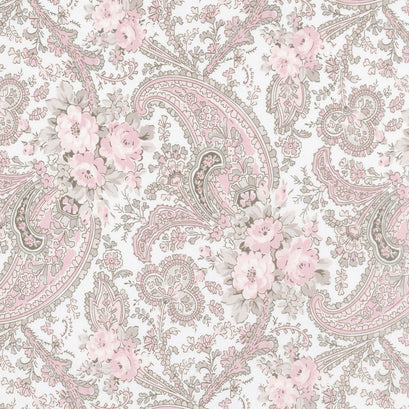 Rose Garden - Paisley Cream Yardage
