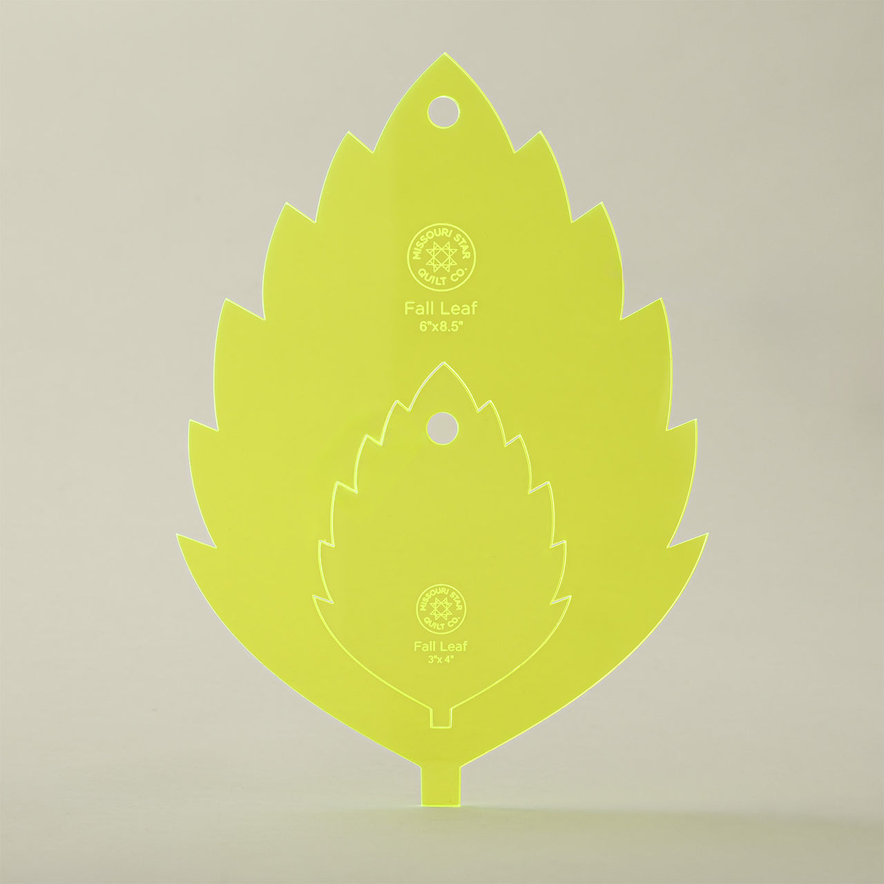 Missouri Star Fall Leaf Nesting Templates