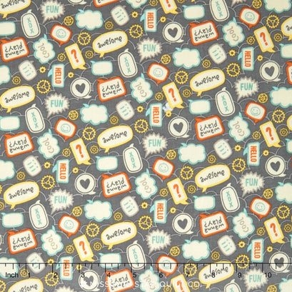 Little Flyers - Talk Gray Yardage