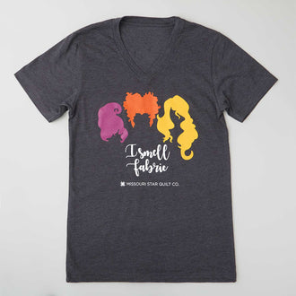 Missouri Star I Smell Fabric Dark Heather Gray T-shirt - S