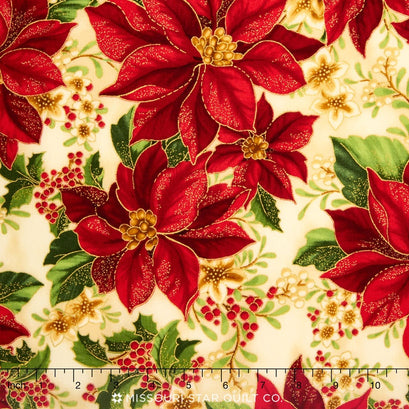 Holiday Flourish - Holiday Metallic Yardage