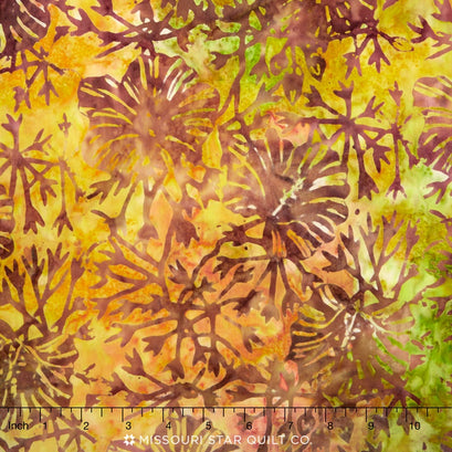 Tonga Batiks - Autumn Rose Bush Autumn Yardage