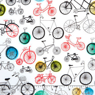 Paris Adventure - Bicycles Multi Yardage